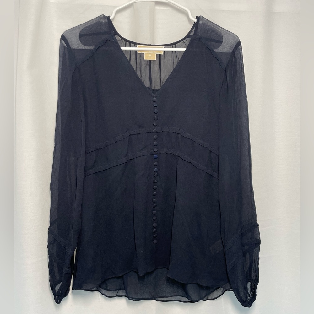Michael kors chiffon top